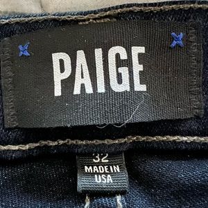 Paige Denim Straight Leg Size 32, Length Tall